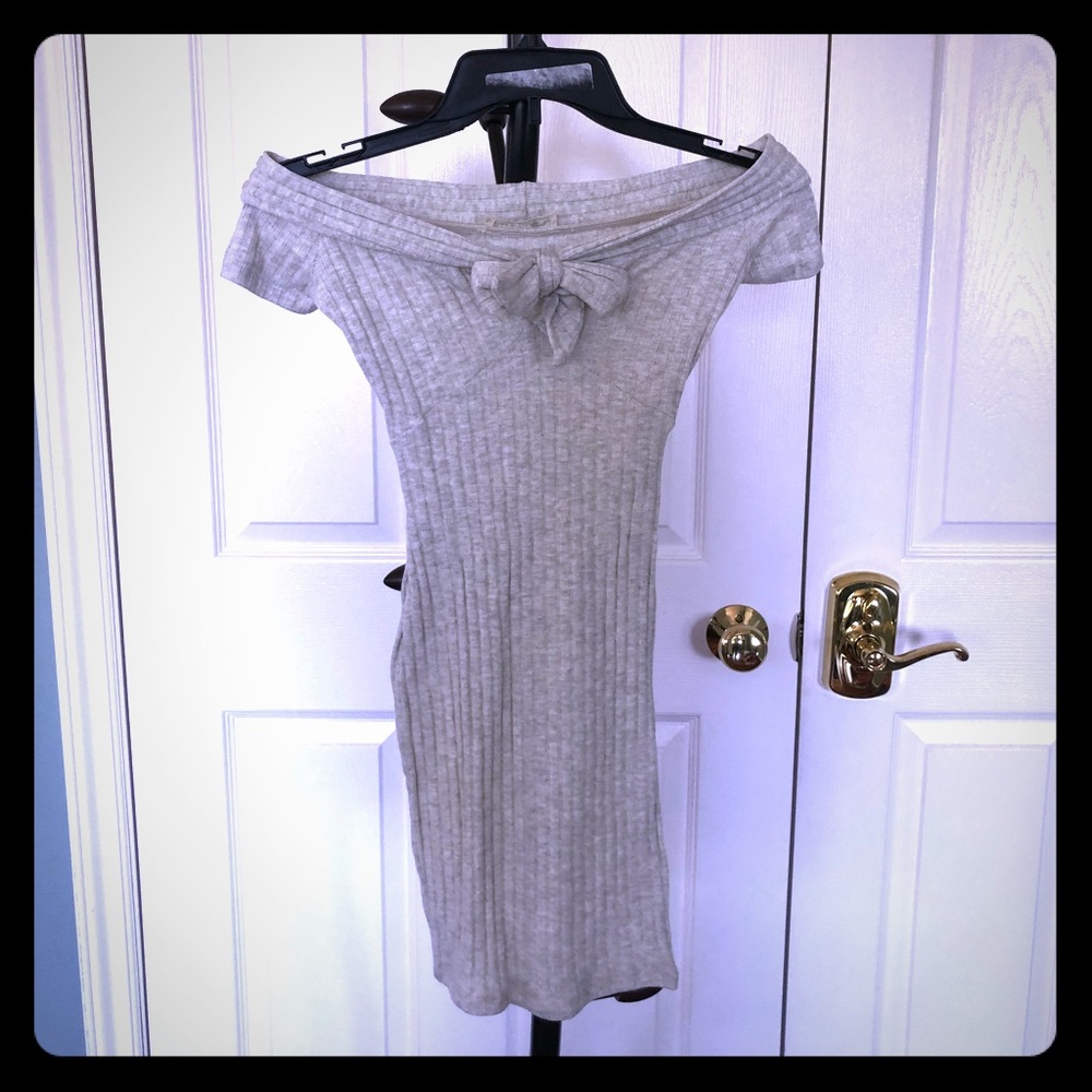 Off the Shoulder Mini Dress